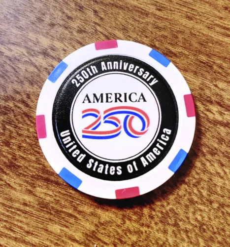 Collector chip series will honor America250 at Canfield Fair